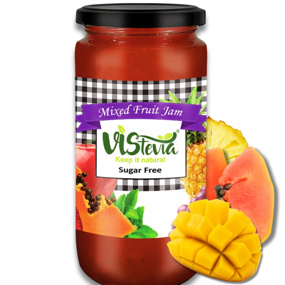 MUA HILLS S/FREE MIXED FRUIT JAM 400G